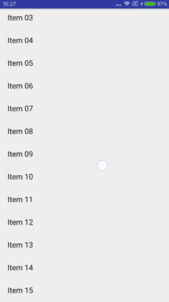 Android CoordinatorLayout 滚动到某个view_Android