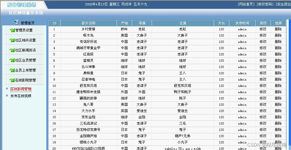 java 门户建站系统_前端_07