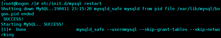 cmd安装mysql没有生成临时密码是什么原因_mysql_12