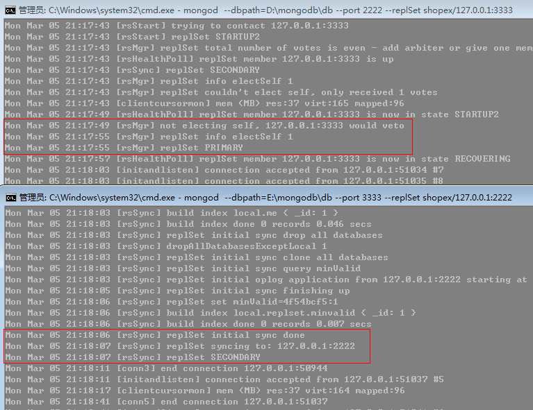 mongodb主备会自动切换吗_服务器_10