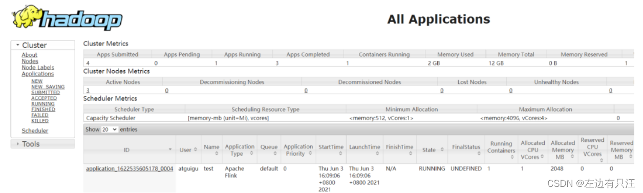 flink什么版本支持hadoop3_apache_30