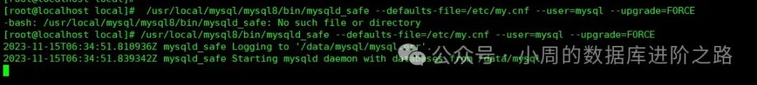 mysql 升级 到 8 怎么 降级_MySQL_09