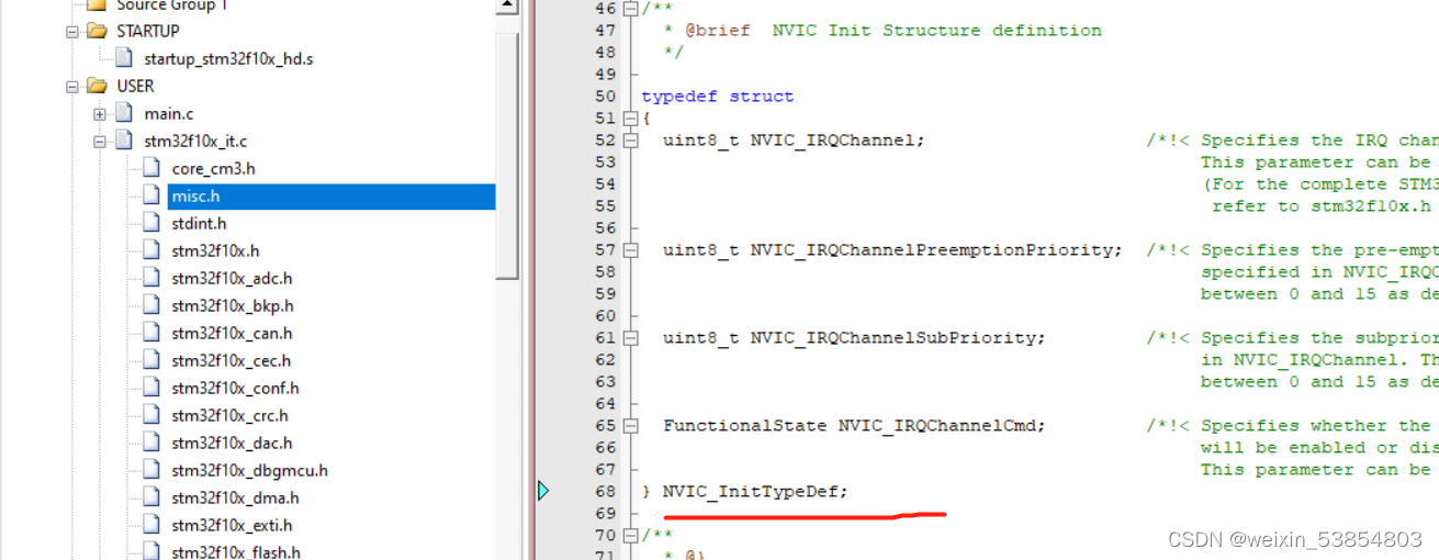 STM32CubeMX配置STM32F103C8T6的外部中断按键_嵌入式硬件_02