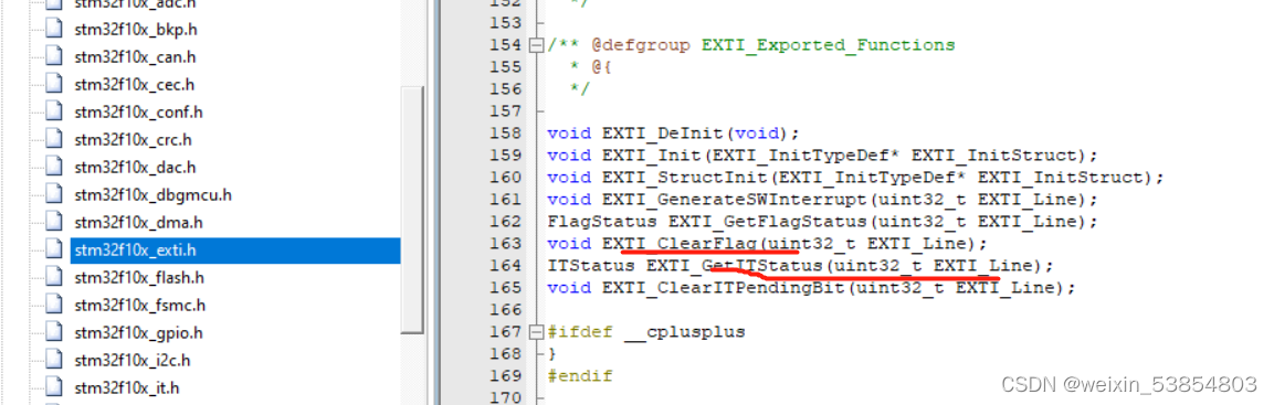 STM32CubeMX配置STM32F103C8T6的外部中断按键_#include_11