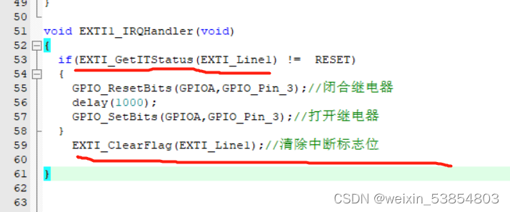 STM32CubeMX配置STM32F103C8T6的外部中断按键_#include_12