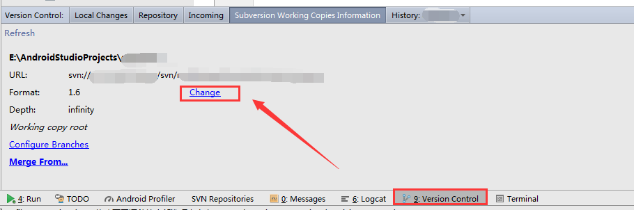 Android stusio 配置svn_Android_49