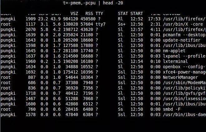 java 查看所有进程内存使用_实时监控_15