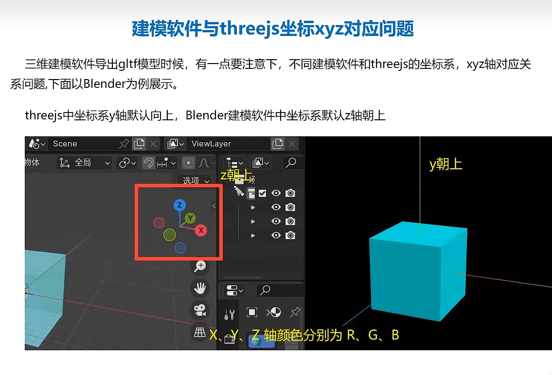 blender 4.1 椎体加渐变 烘焙 - threejs_位图_09