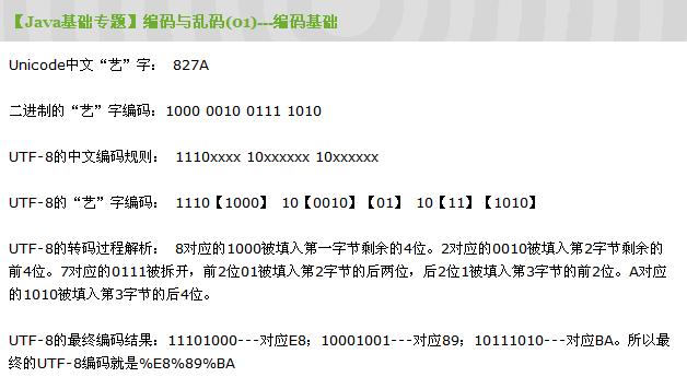 java 字符串转换内码_进制