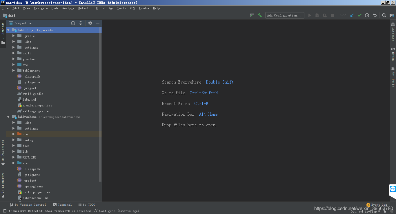 java项目迁移说要设置sdk_osgi_34