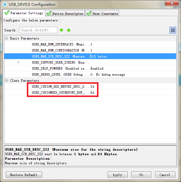 STM32CubeMX f103配置usb U盘_描述符_06