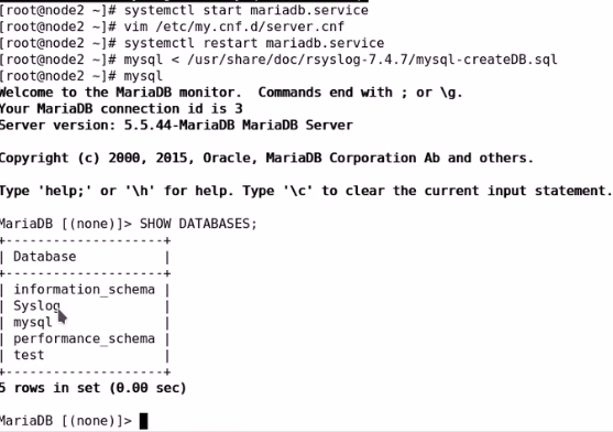 centos rsyslog配置syslog_服务器