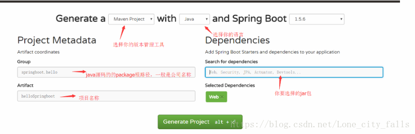 sts 新建springboot子项目_jar包