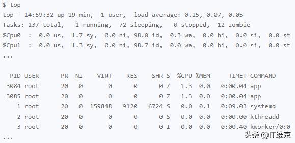 docker产生大量僵尸进程_僵尸进程_11