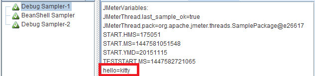 jmeter中的BeanShell PreProcessor的parameters用法_自定义函数_03