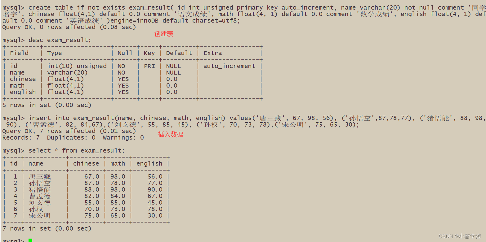 mysql 如何将一个表的字段值从1开始往上递增_mysql_06