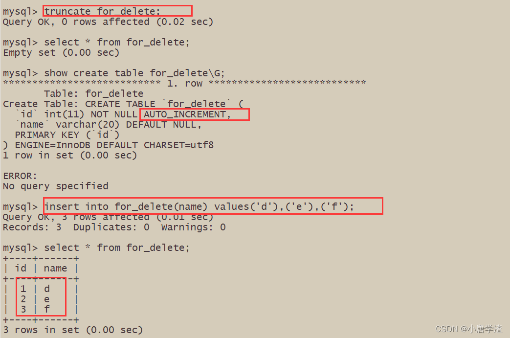 mysql 如何将一个表的字段值从1开始往上递增_mysql_41