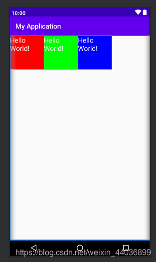 Java GridLayout 一个控件多列_android_02