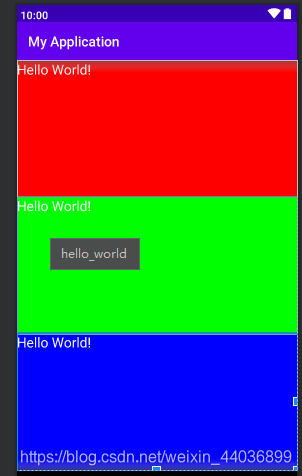 Java GridLayout 一个控件多列_android_04