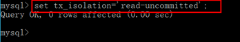 mysql查询查询当前会话隔离级别_不可重复读_02