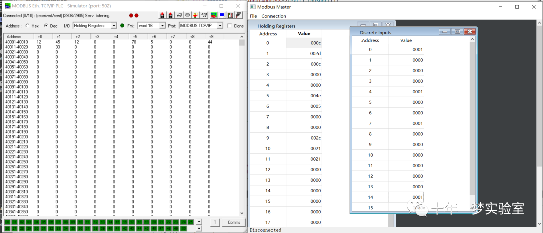 java 采集 modbus 与测试_java