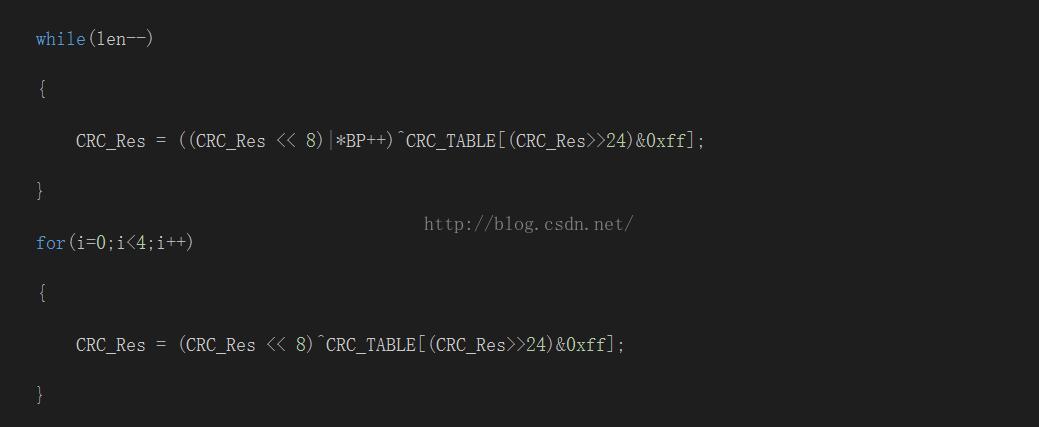 CRC16_XMODEM 生成查找表_CRC16_XMODEM 生成查找表_10