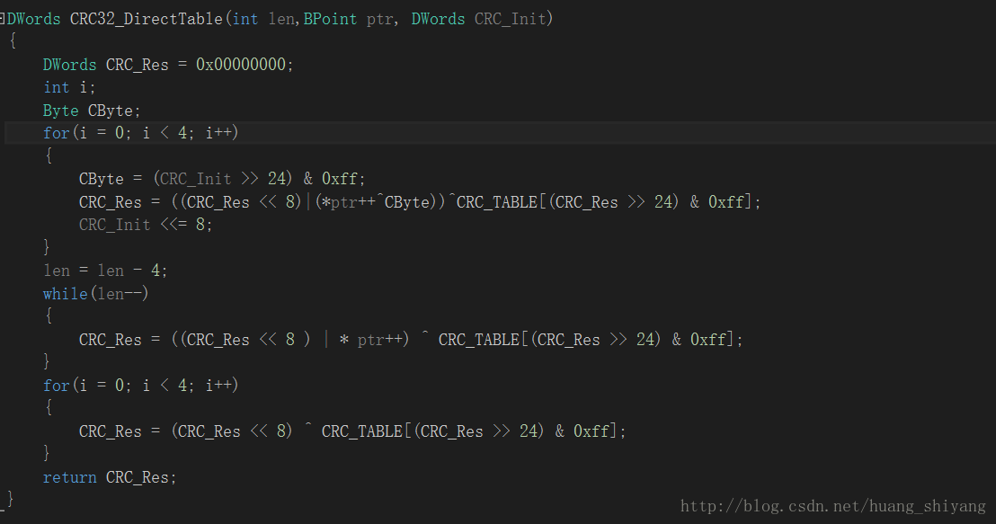 CRC16_XMODEM 生成查找表_CRC16_XMODEM 生成查找表_14