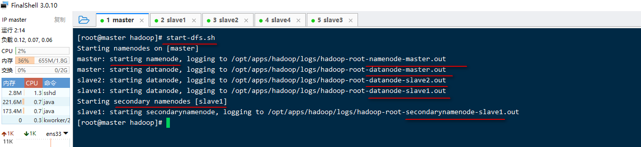 hdfs集群只有一个节点_hadoop_03