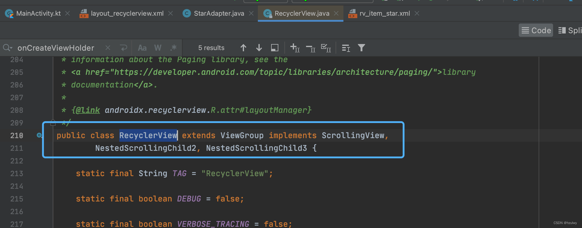 recyclerview 不想复用item_kotlin_04