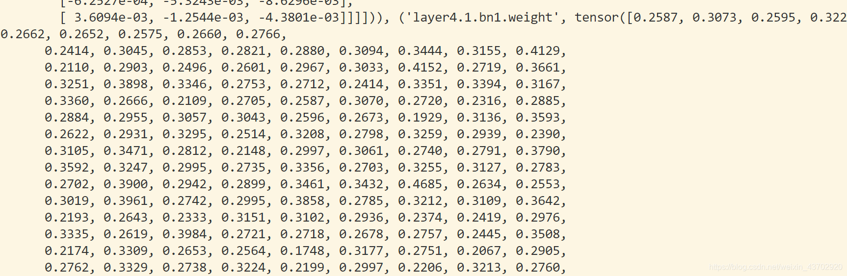 pytorch 警告不输出_深度学习_15