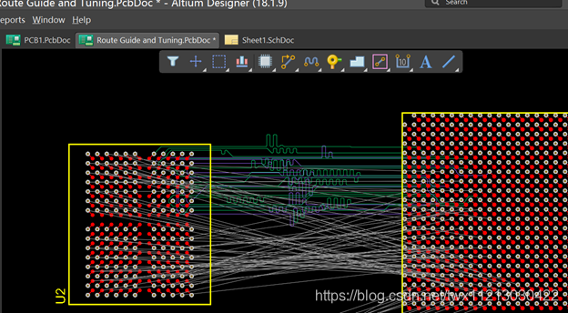 altium designer等长线3W规格_AD18_26