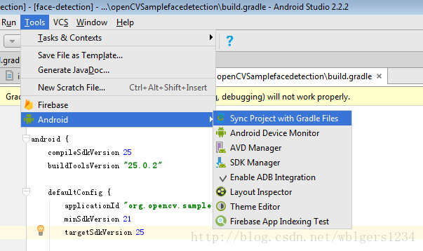 android studio 链接端口_opencv_08