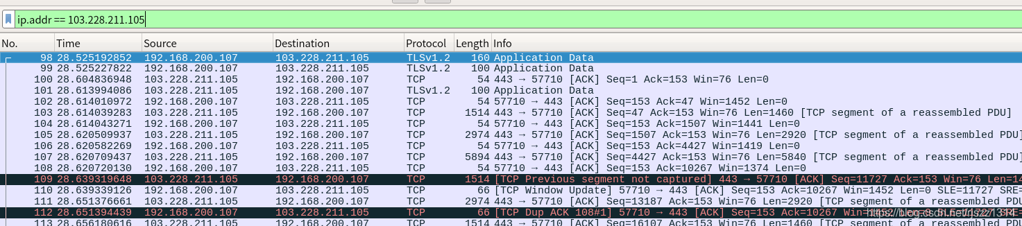 wireshark 第二次握手黑色_wireshark 第二次握手黑色_05