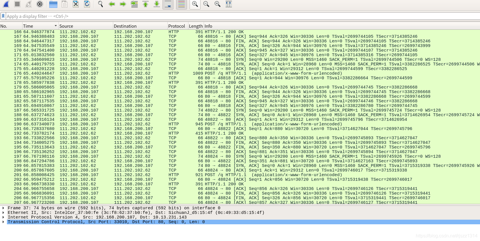 wireshark 第二次握手黑色_工具_09