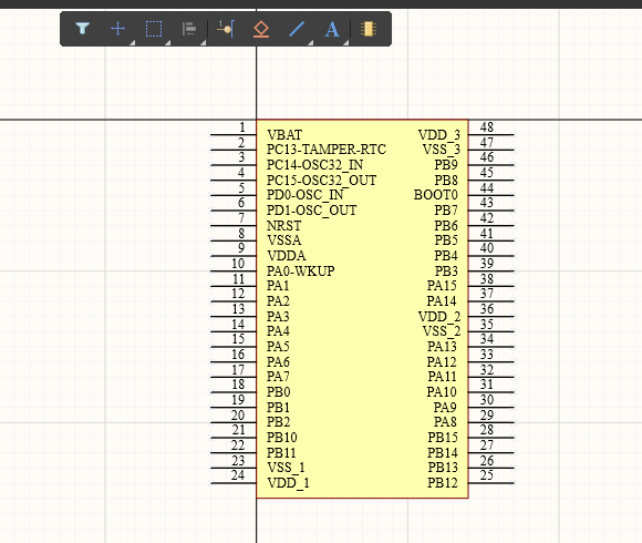 altium designer 画一个简单电路板_原理图_04