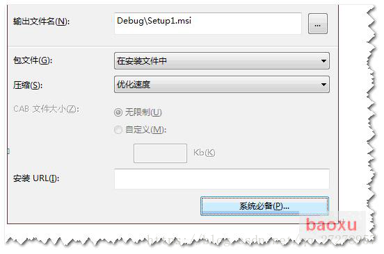 本地安装的软件打包成镜像_vs2010程序打包_09