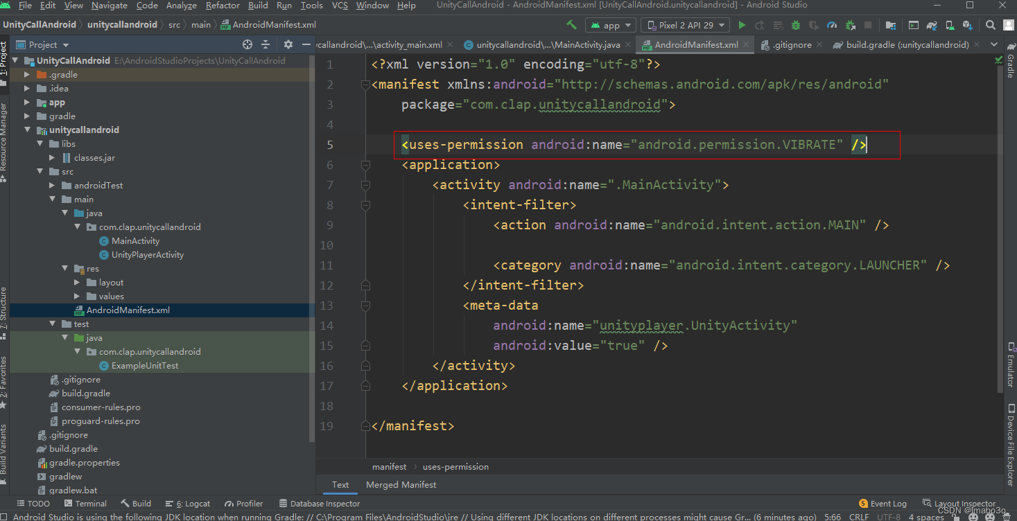 unity 实现android service_android studio_20