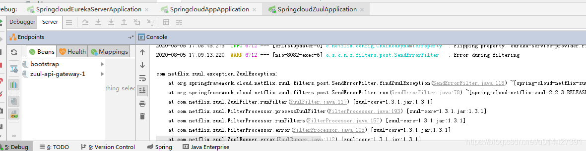 spring cloud 项目网关启动没有进行转发_spring_11