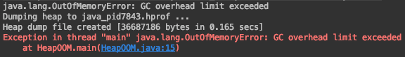 java配置jvm内存溢出打印文件_Java