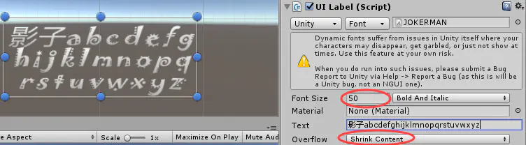 unity text 指定字体颜色_unity text 指定字体颜色_11