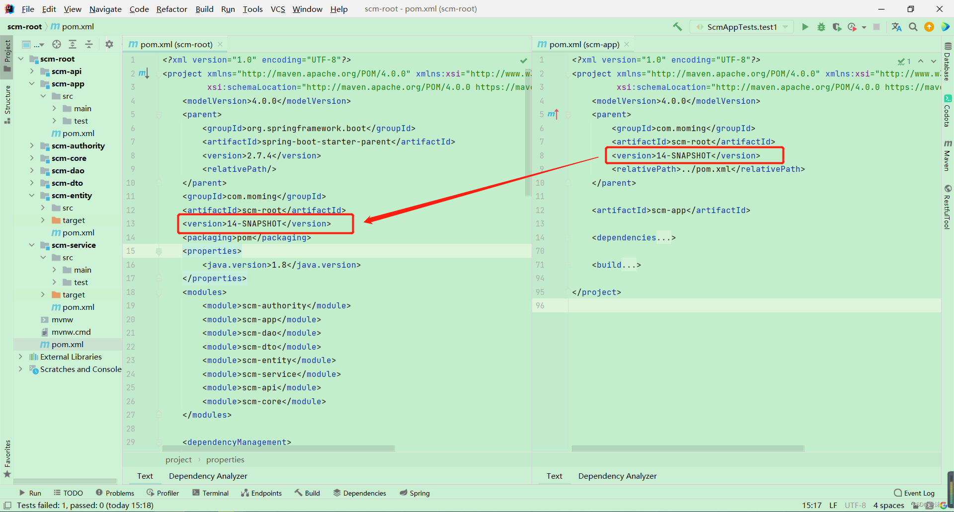 springboot 父子项目打包 The POM for_spring boot_11