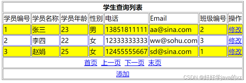 JAVA 实现下拉列表代码案例_JAVA 实现下拉列表代码案例_06