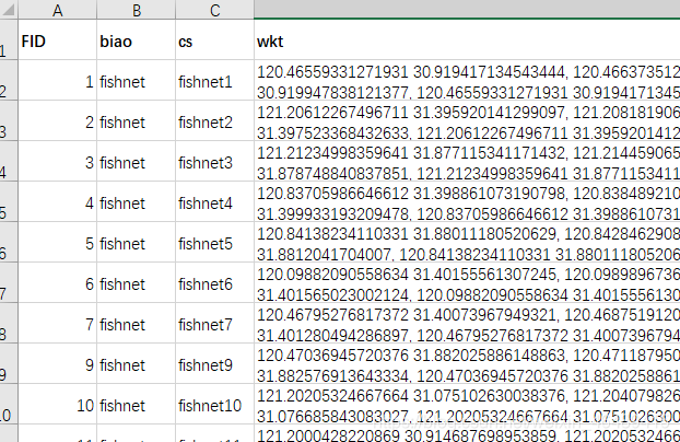 postgis LINESTRGING wkt转换为wkb_导出数据_03