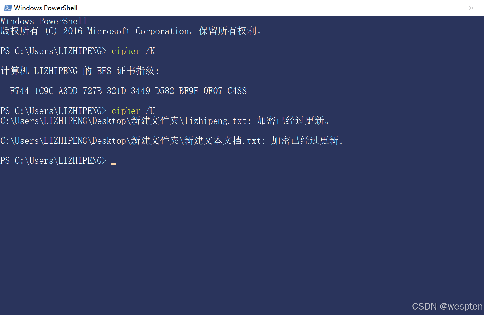 Windows文件加密系统（EFS）详解_ci_25