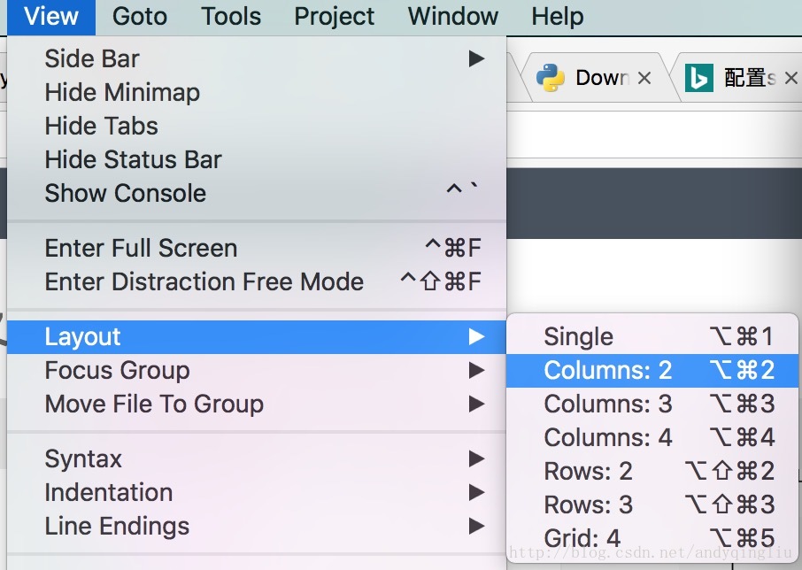 mac os cmd运行python文件_sublime