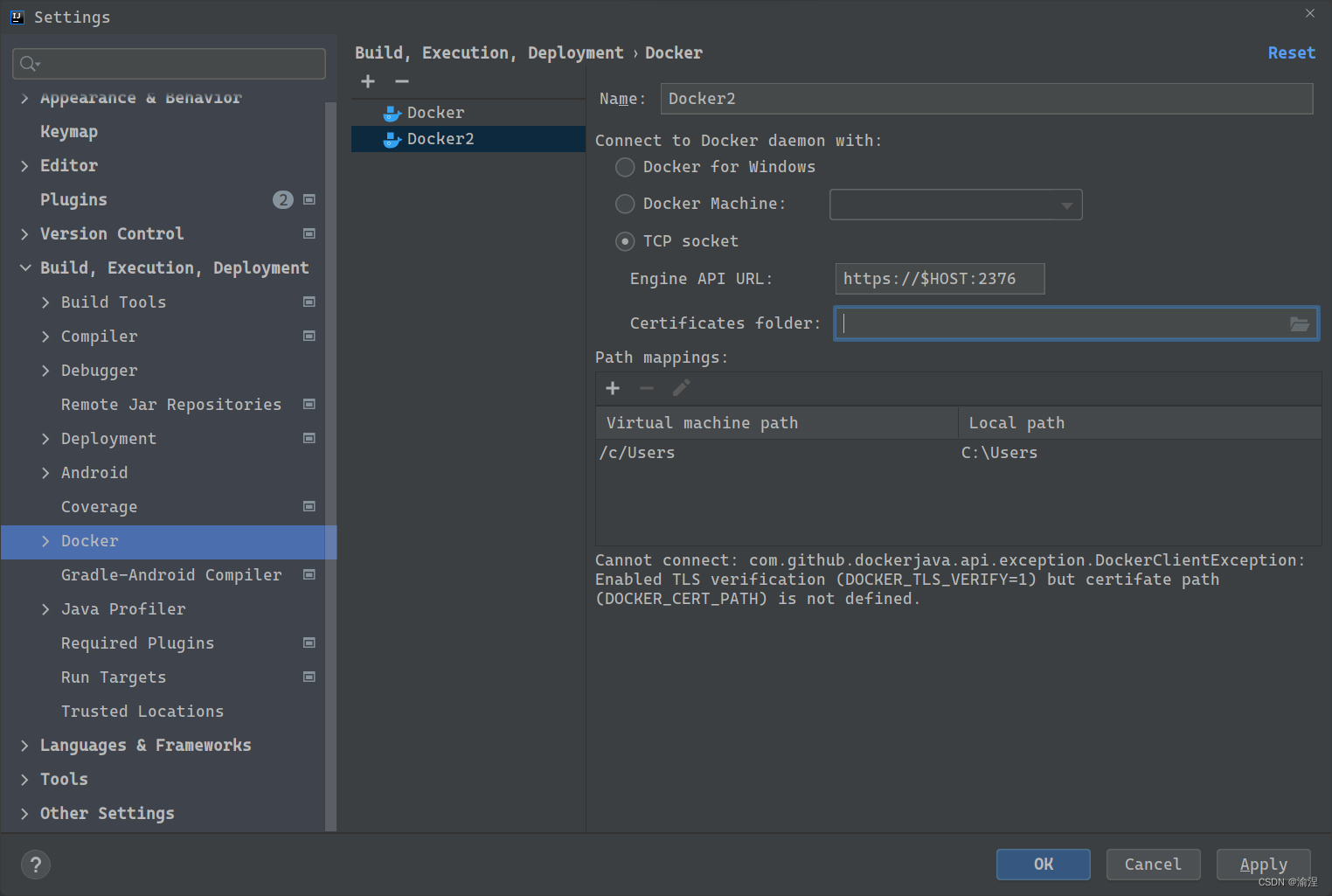 idea 远程推送docker镜像到centos_intellij-idea_02