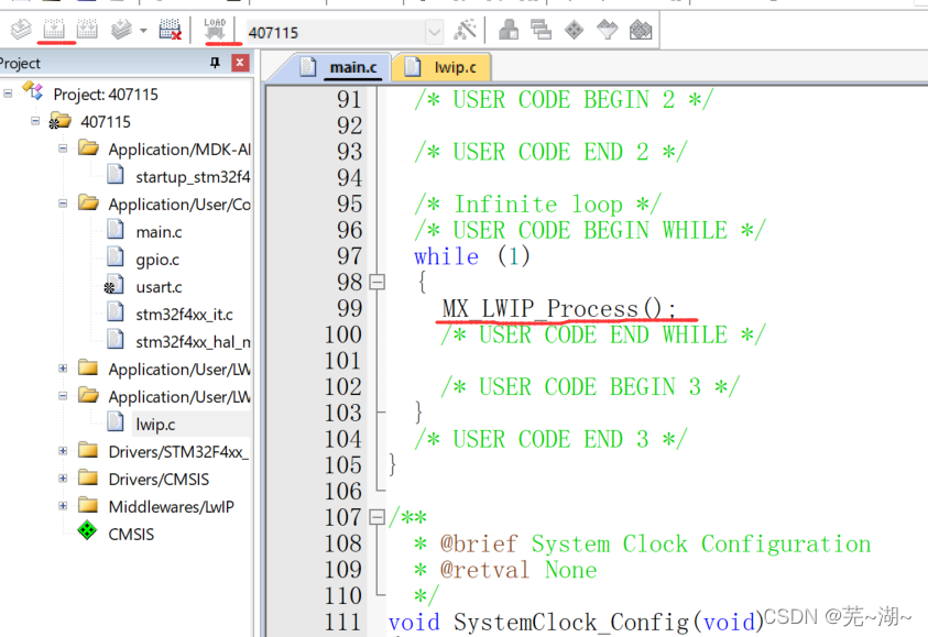 cubemx配置fpu_tcp/ip_16