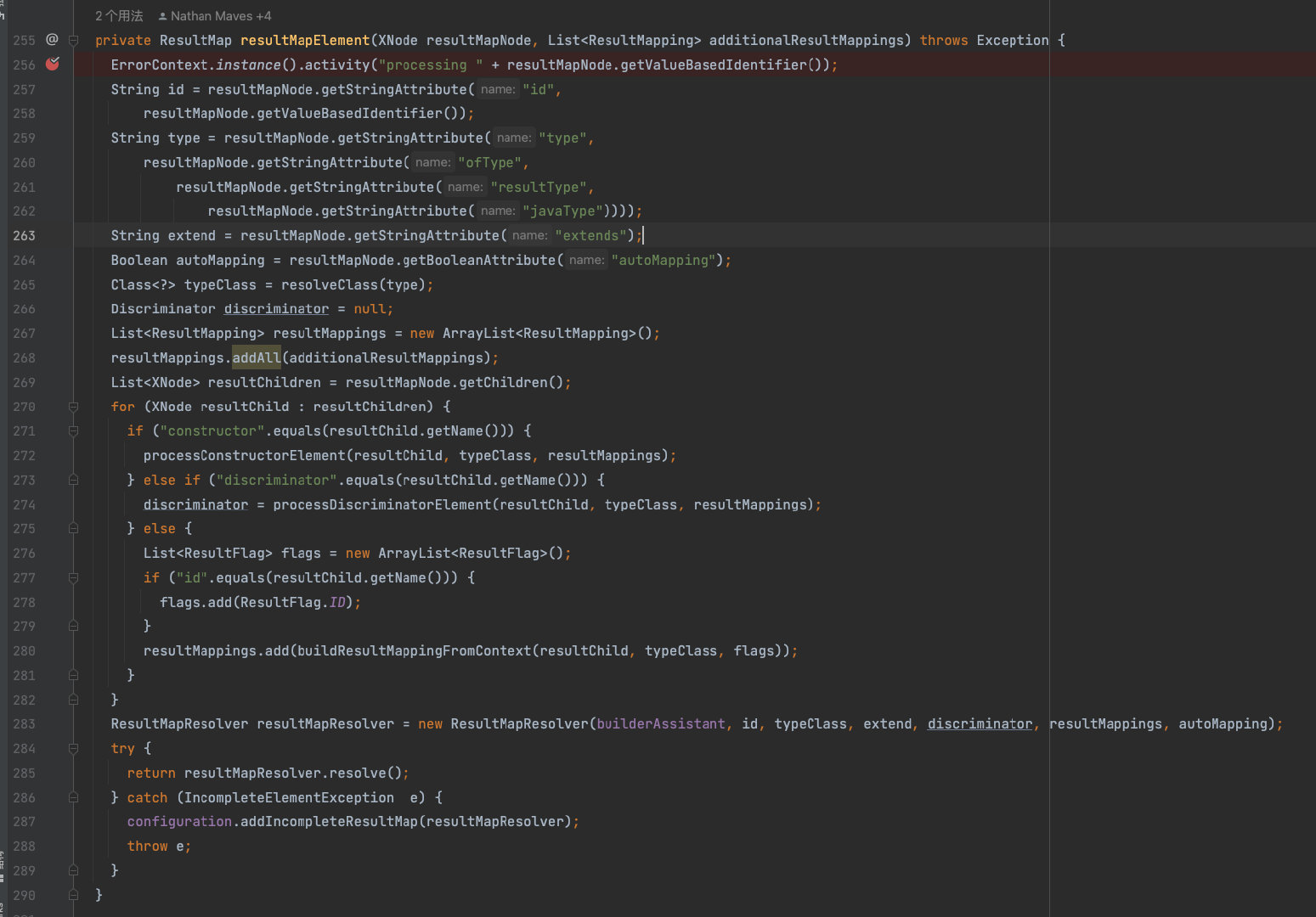 mabatis resultmap映射json_xml_04