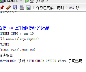 数据库创建视图 索引会生效吗_表数据_05