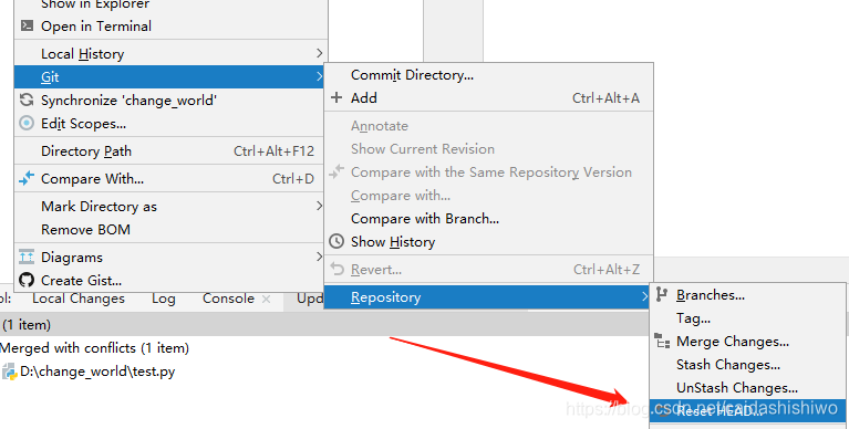 pycharm git Update failed unable to access 超时_命令行_05